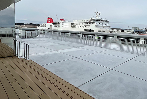 3階展望デッキ